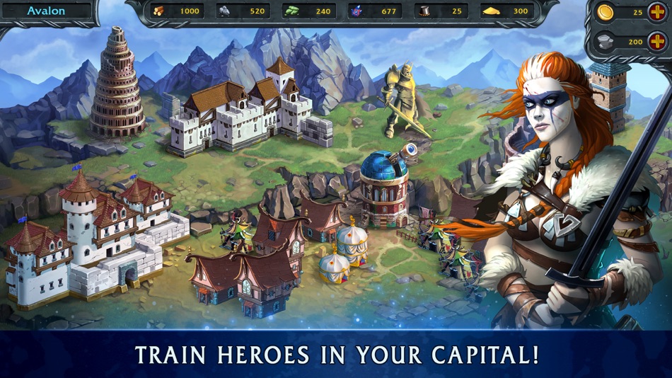 #4. Heroes Of War Magic (iOS) De: 4Flash