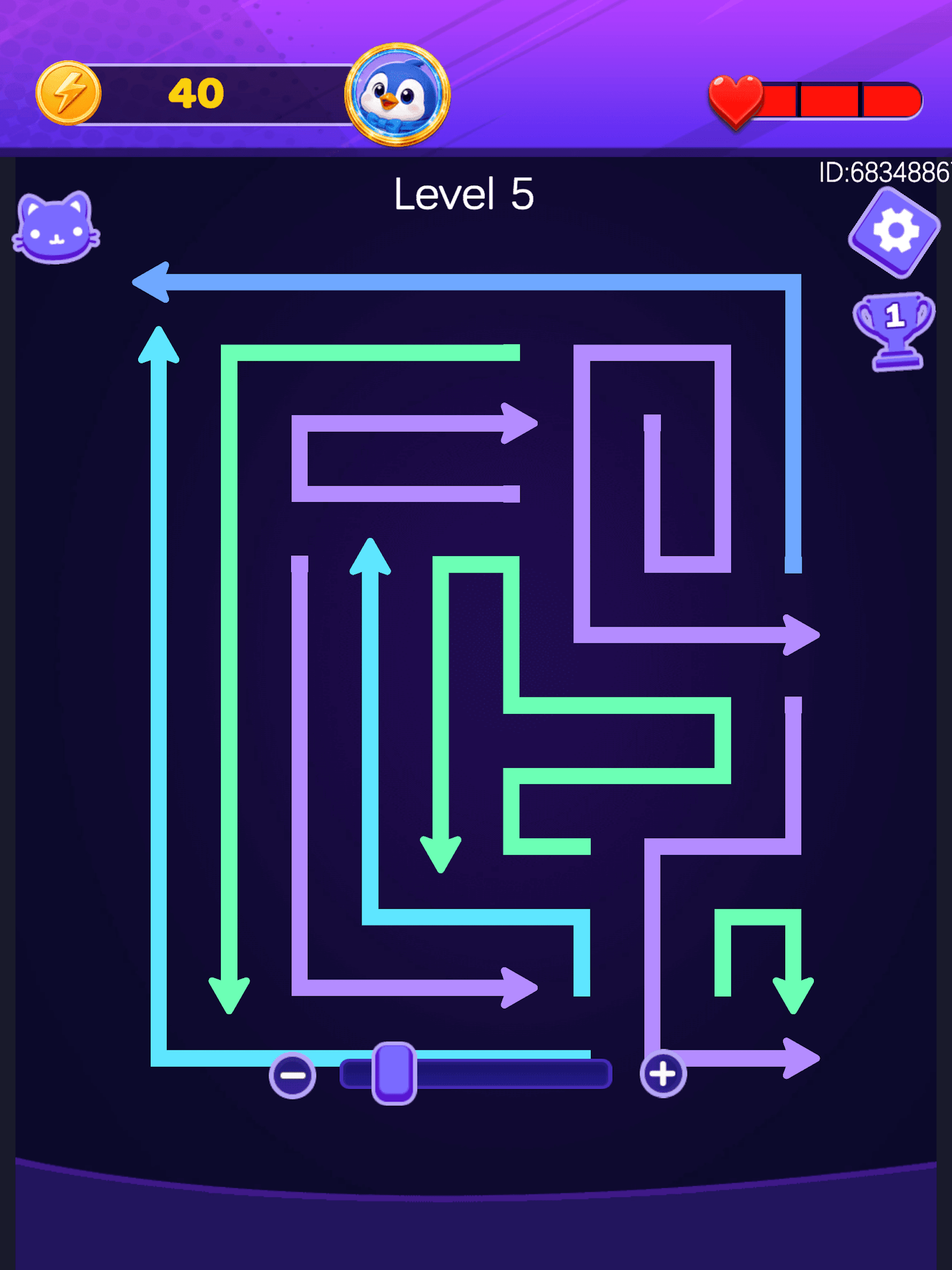 Arrow Logic Puzzle:Clear Paths screenshot 7