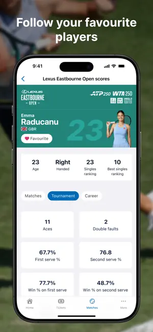 LTA Courtside iPhone screenshot 4