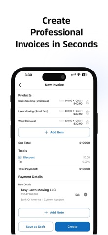 Plesy Invoice Maker & Billing Screenshot 1 of 5