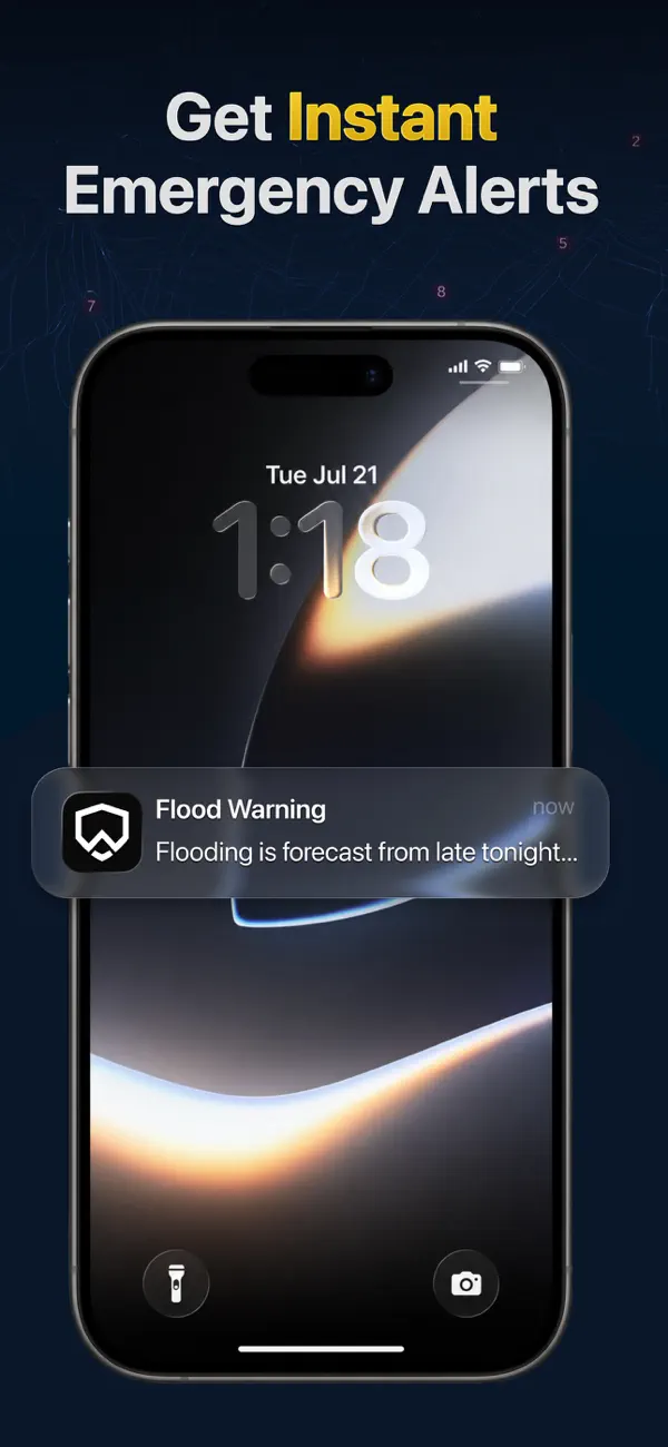 Screenshot #2 pour Ward: World Emergency Alerts