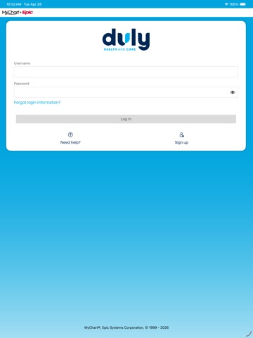 Duly Health and Care ipad screenshot 2