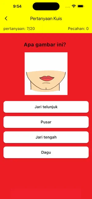 Learning Indonesian Body Parts screenshot 4