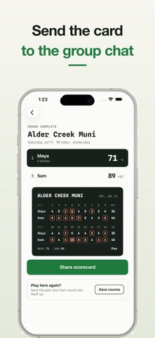 Par: Golf Scorecard, Mini Golf screenshot