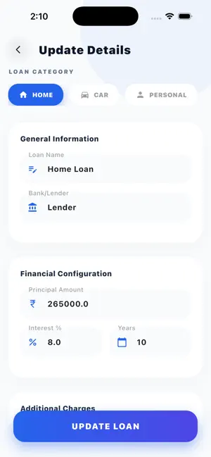Fast Emi Loan Calculator screenshot 2