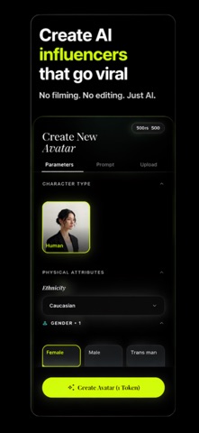 AI Influencer Generator screenshot
