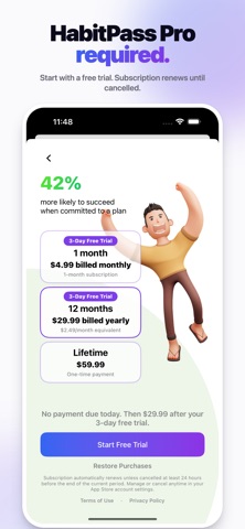 HabitPass: Unlock Language screenshot