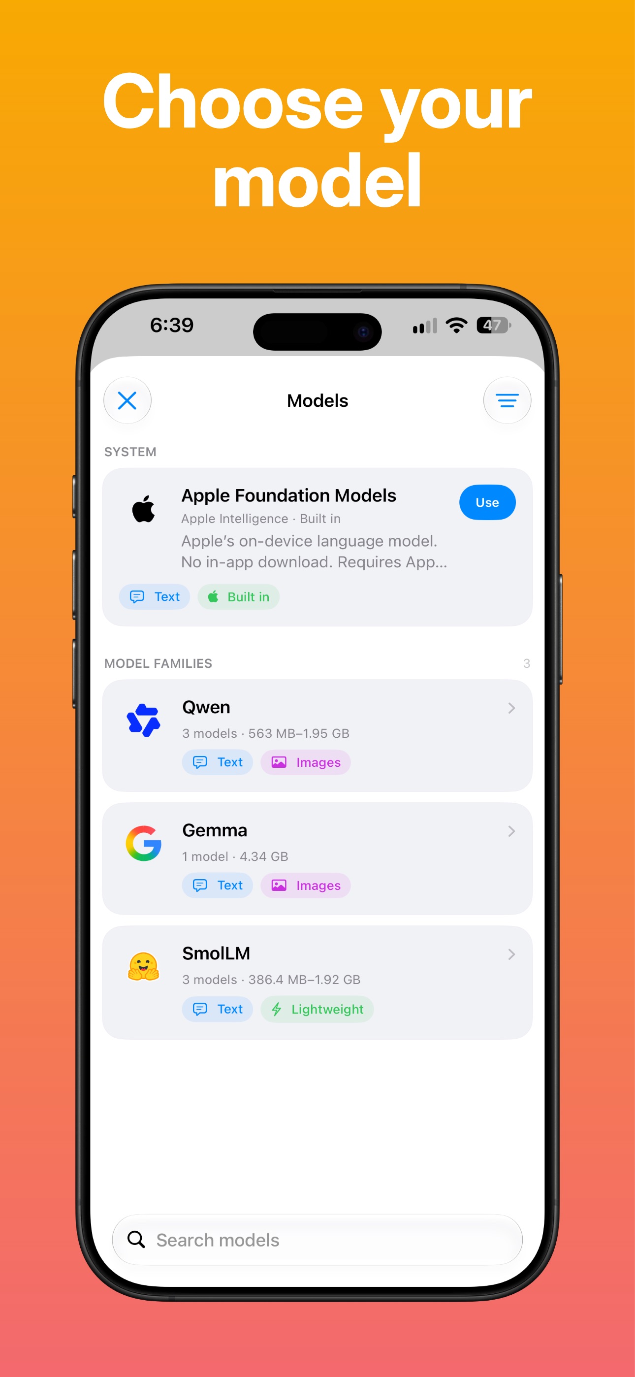 Screenshot 3 of Local AI - Private Offline AI