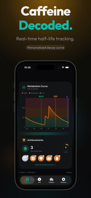 CaffeineMate: Caffeine Tracker Screenshot 4 of 10