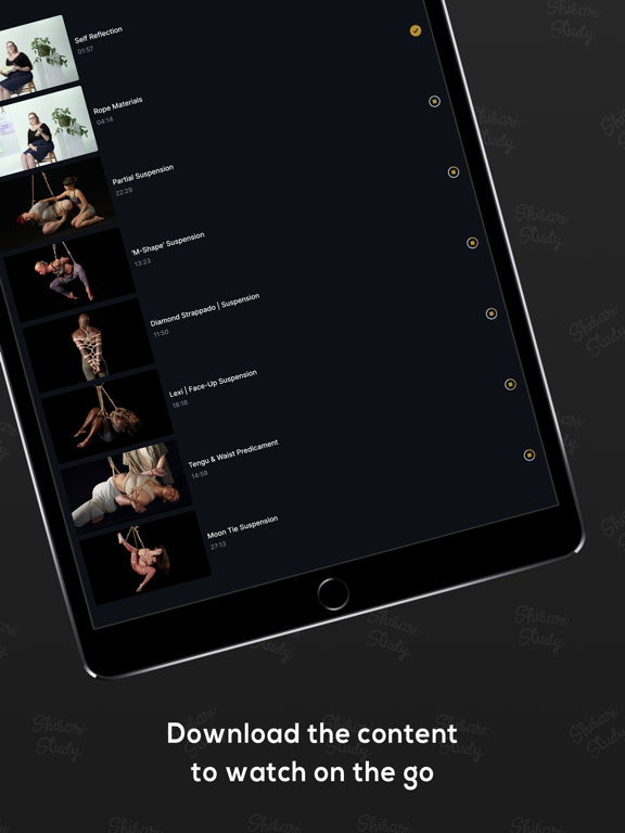 Shibari Study iPad screenshot 5 - Education app