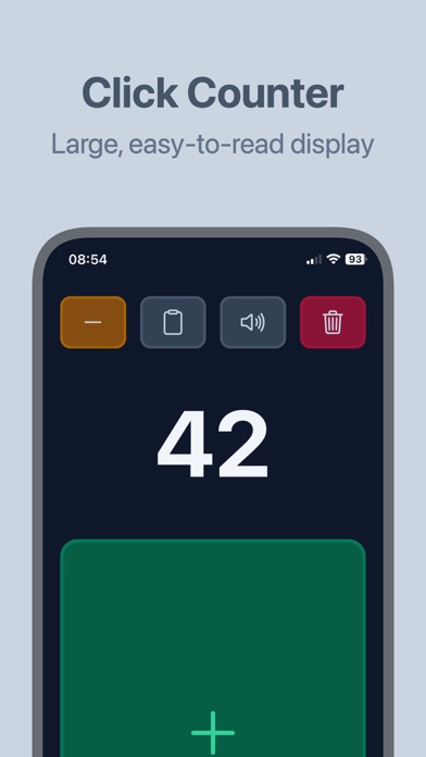 Tally Counter Click! Screenshot
