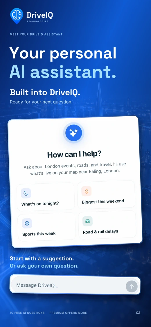 DriveIQ: Events, Rail, Flights screenshot 2