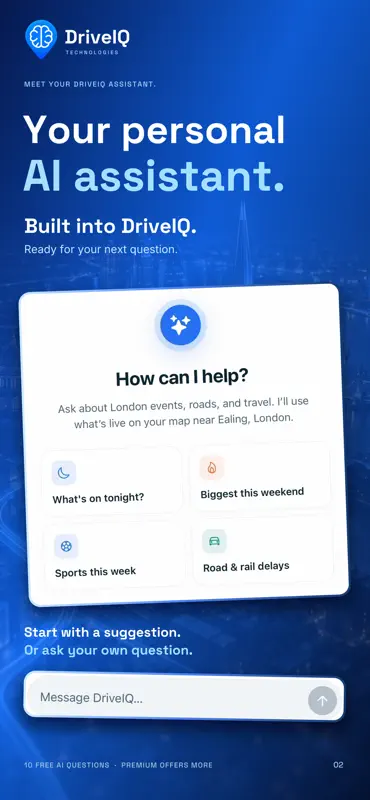 DriveIQ: Events, Rail, Flights screenshot 2 of 9