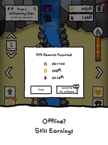 Merge Stickman : To The +99Lv. iPad screenshot
