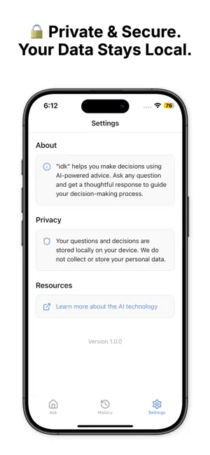 idk: AI Decision Maker screenshot 4
