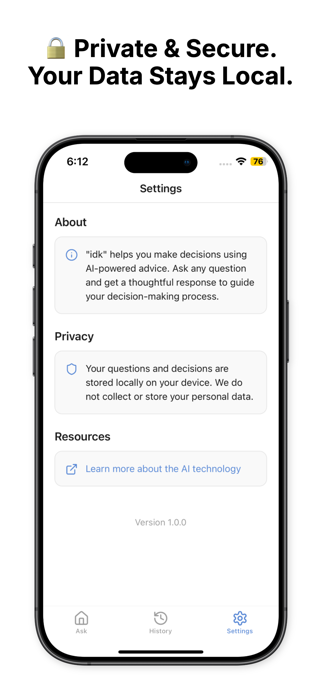 idk: AI Decision Maker Screenshot 4 of 4
