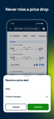 Liligo: Flights & Car Rental screenshot