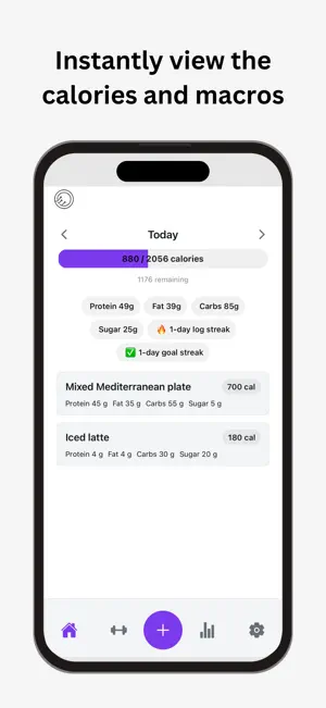 CaptureCal – Log Calories Fast screenshot 2