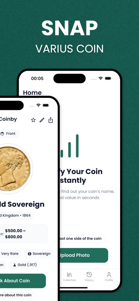Coin Identifier - Coinby - Utilities App | MWM