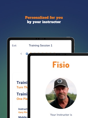 Fisio - Golf Swing Training iPad screenshot