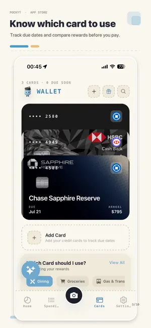 Pockyt Wallet screenshot 3