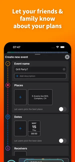 BTW: Share your Plans & RSVP screenshot 3
