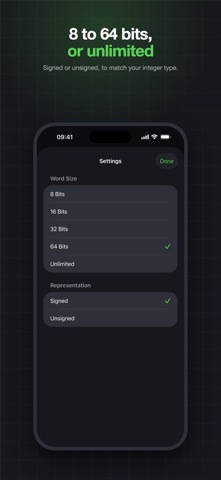 Programmer Calculator: Hex iPhone screenshot 4