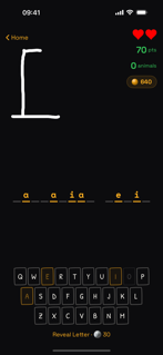 Hangman: Animal Edition screenshot 2