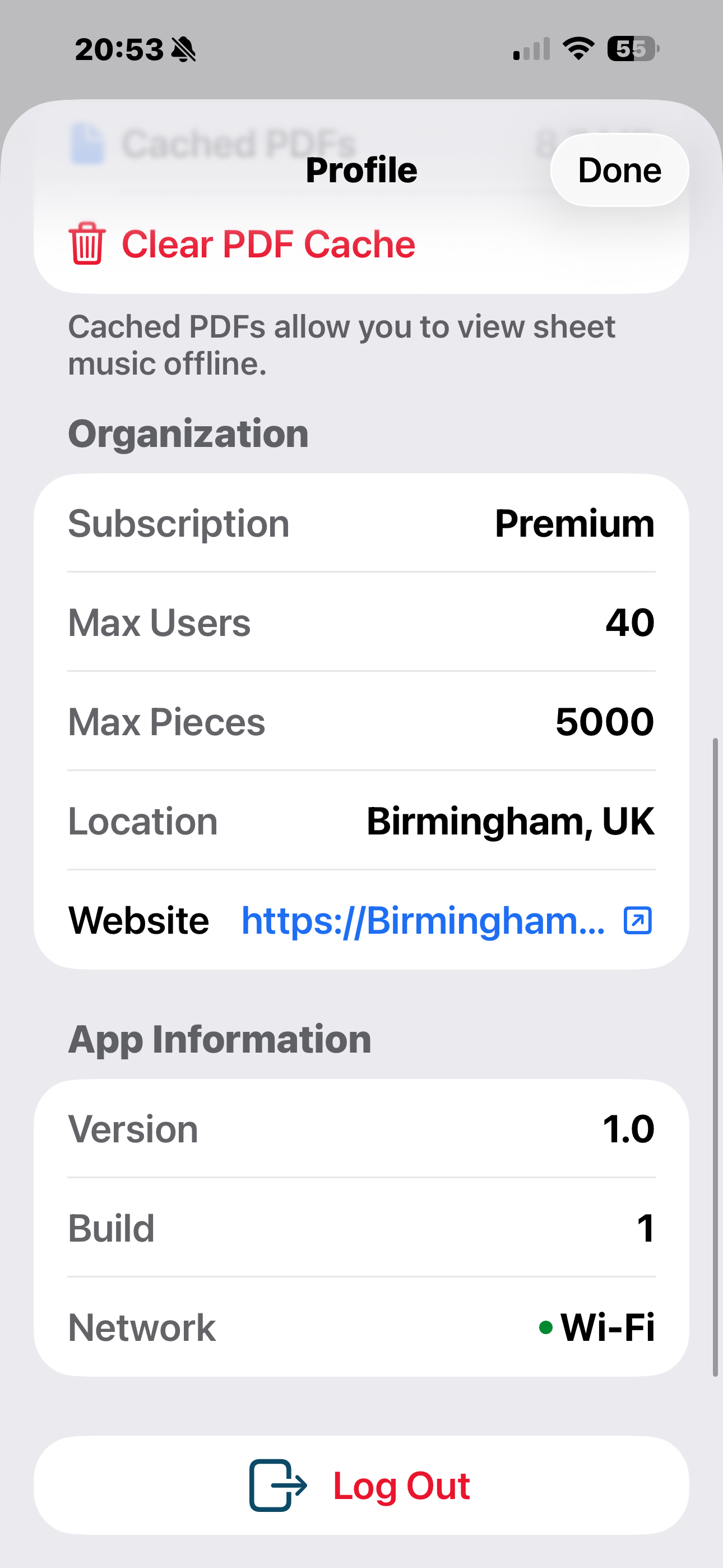 BandSync Library screenshot 6
