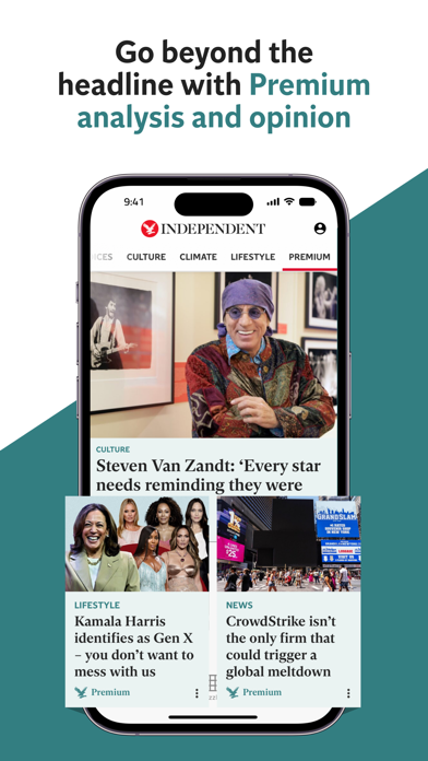 The Independent: Breaking News Screenshot