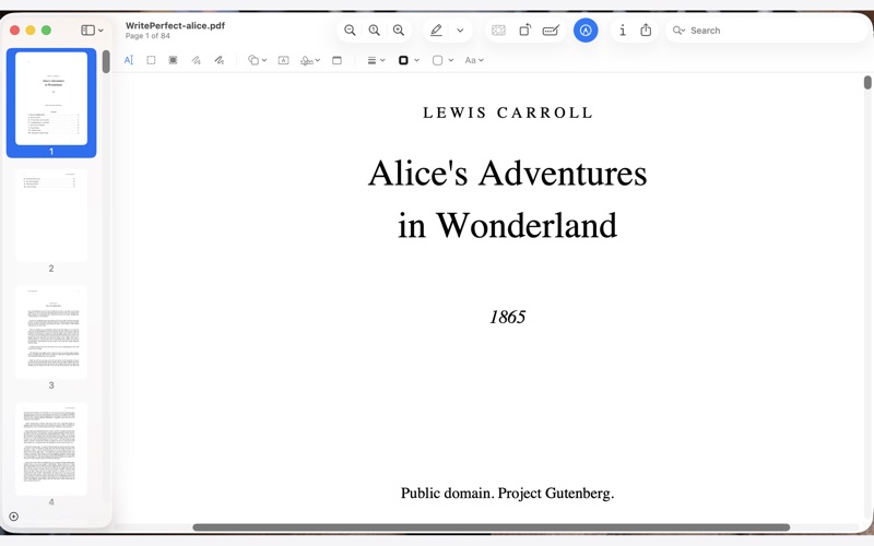 WritePerfect screenshot 3