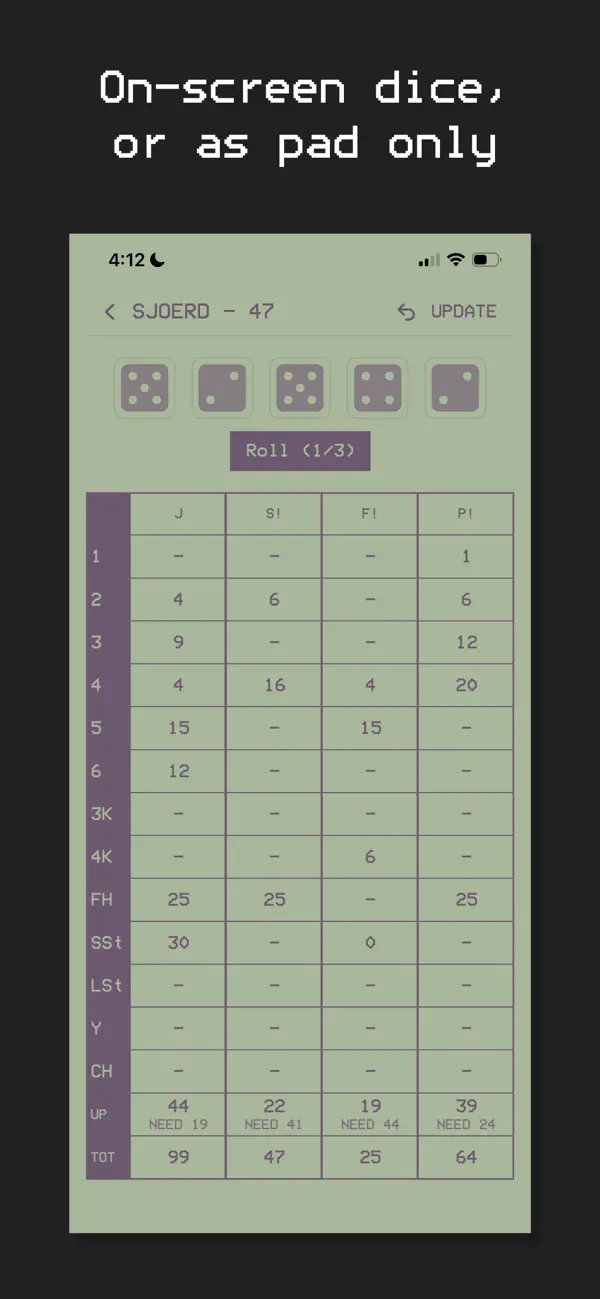 Screenshot #2 pour YatzyX