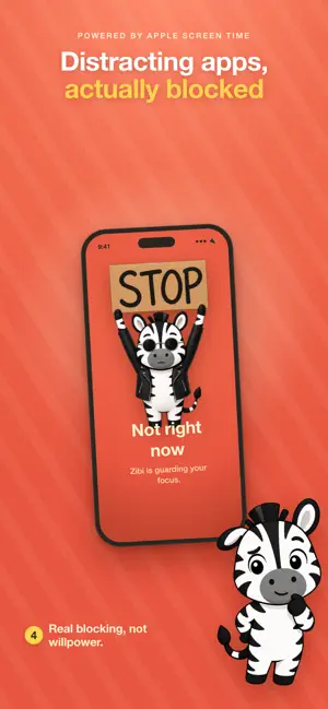 Zebra: Focus & Screen Time screenshot 4
