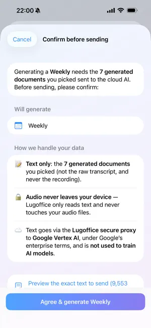 Lugoffice screenshot 3