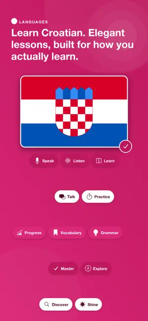 Learn Croatian - AuraLingo screenshot 1