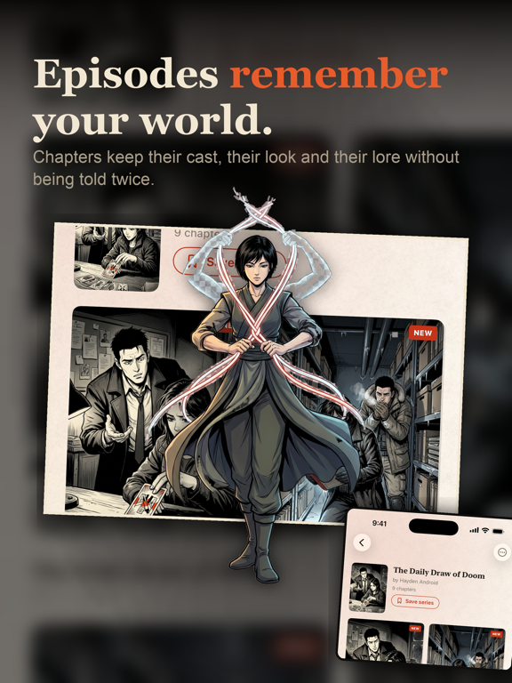 SoriToon: Ink Your Webtoon iPad screenshot
