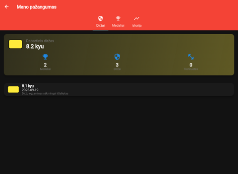 Rytų Kovotojas app screenshot