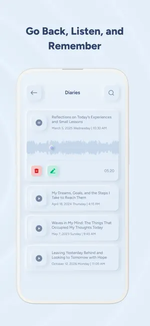 VoxCube: Voice Journal screenshot 4