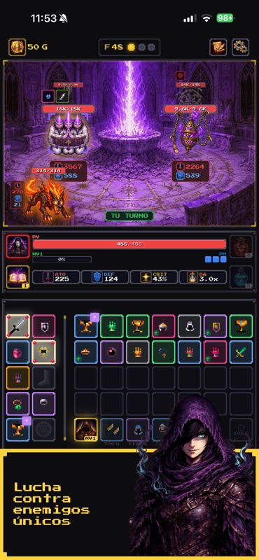 LootShrine: Roguelite RPG screenshot 1