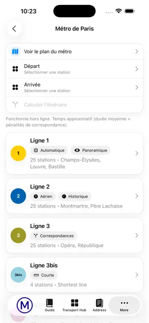 Paris Subway Map screenshot 3