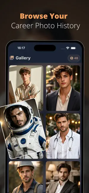 WdreaUp - AI Job Styler iPhone screenshot 3