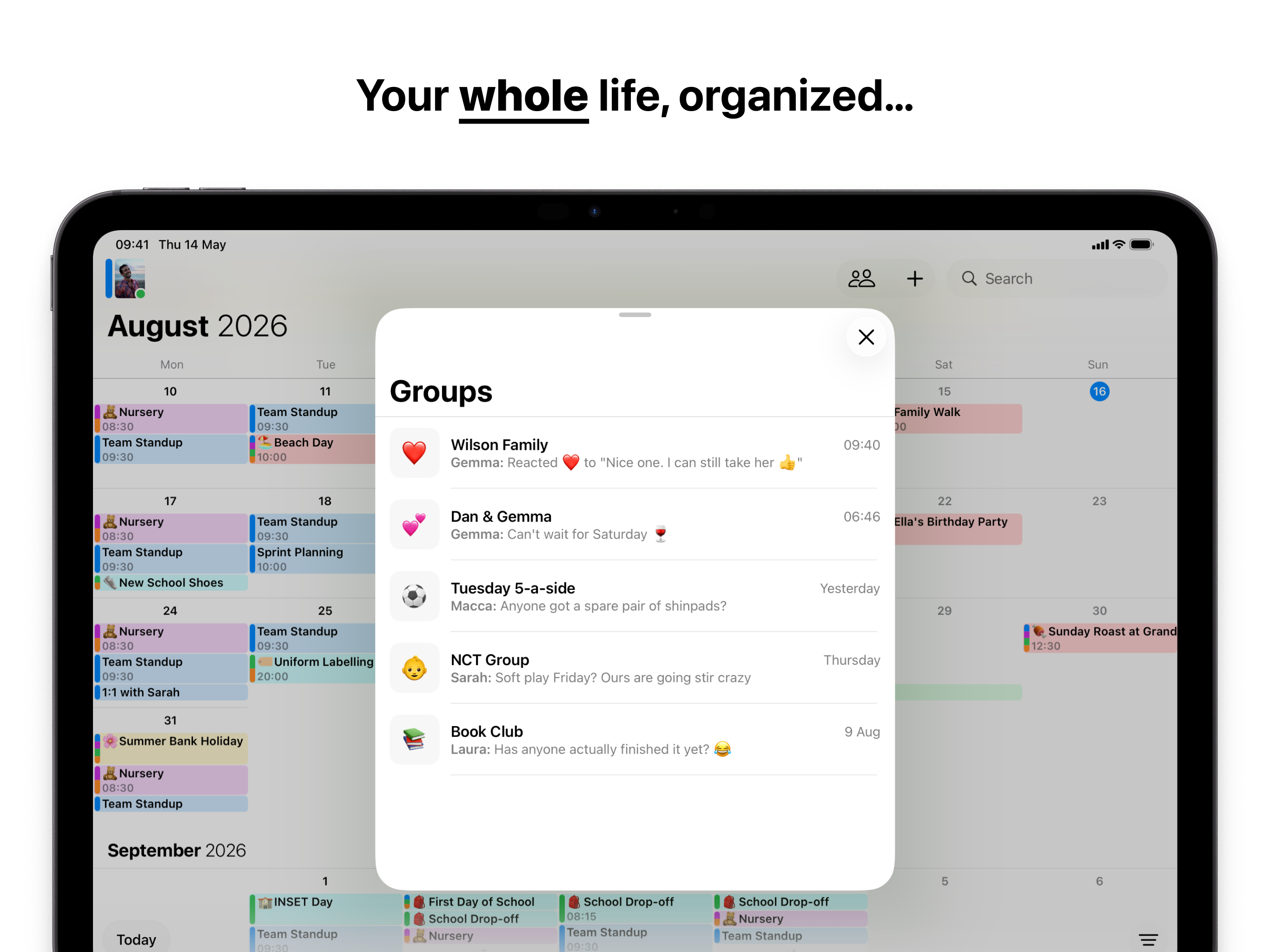 OurCal: Shared Family Calendar