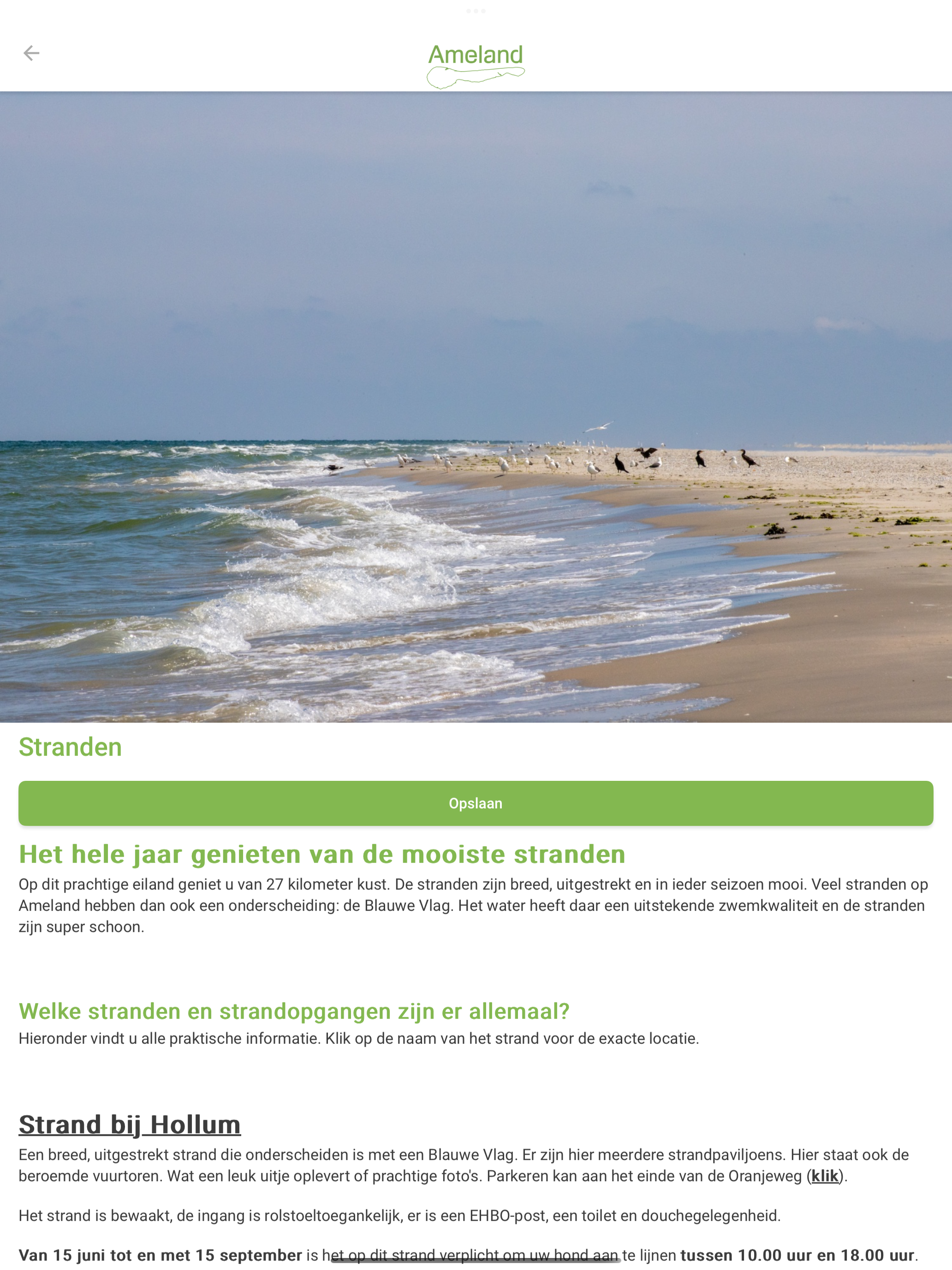 De AmelandApp