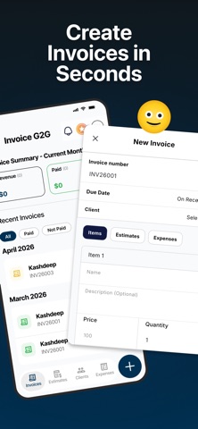 Invoice G2G - Invoice Maker screenshot