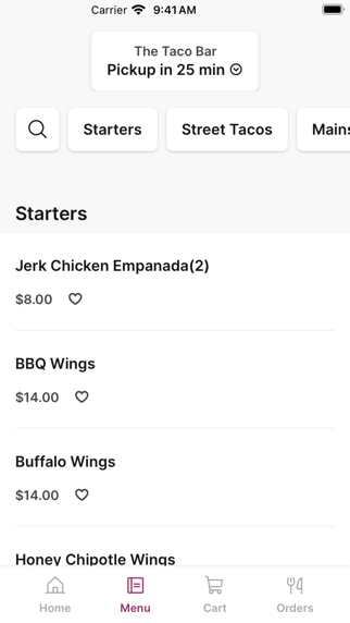 The Taco Bar app screenshot 2