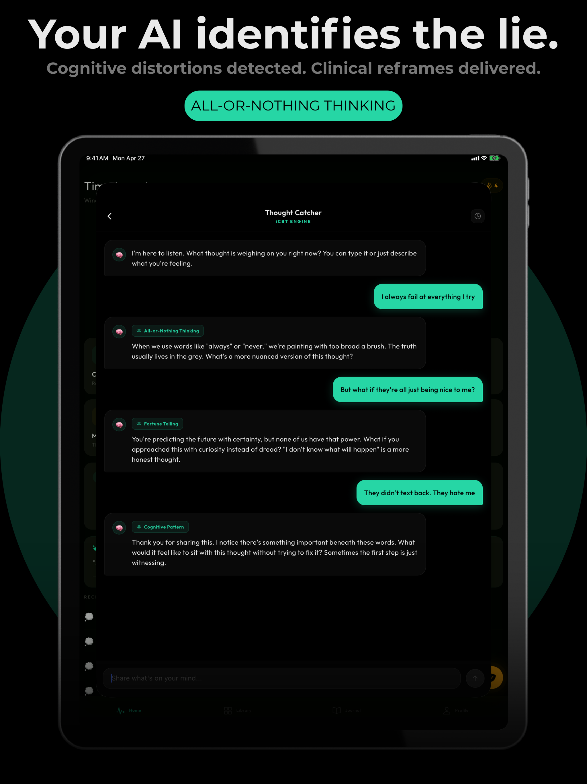 QUALIA: Therapy & Journal screenshot 10
