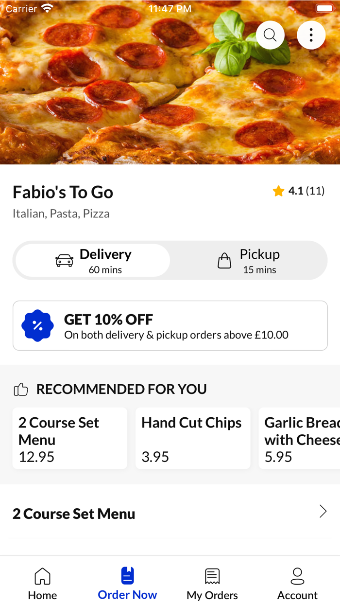 Fabios To Go