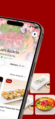 Sushi Addicts iPhone screenshot