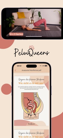PelviQueens Beckenbodenkurse screenshot