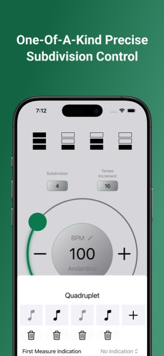 Pocket Metronome Plus Screenshot 2 of 5